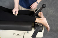 Carrolltown chiropractic trigger point therapy in the leg