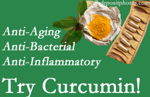 Pain-relieving curcumin may be a good addition to the Carrolltown chiropractic treatment plan. 